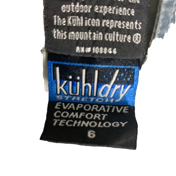 Kuhl Slate Blue Mini Skirt Size 6 - Picture 4 of 8